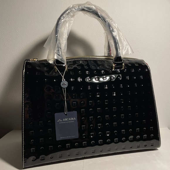 Arcadia Handbags - Arcadia - Clizia large top handles